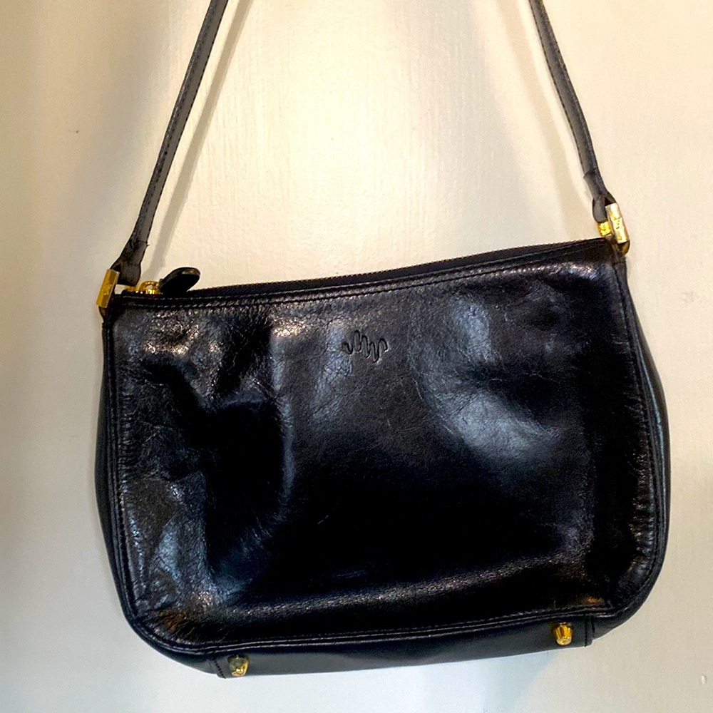 Monsac |  Italian leather Vintage 90’s Original Shoulder / essential bag